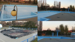 Areál koupaliště Hulín - sdružené snímky