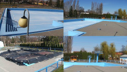 Areál koupaliště Hulín - sdružené snímky