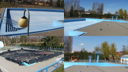 Areál koupaliště Hulín - sdružené snímky