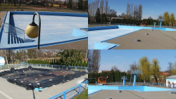 Areál koupaliště Hulín - sdružené snímky