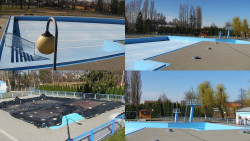 Areál koupaliště Hulín - sdružené snímky