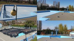 Areál koupaliště Hulín - sdružené snímky