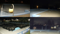 Areál koupaliště Hulín - sdružené snímky