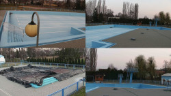 Areál koupaliště Hulín - sdružené snímky