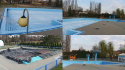 Areál koupaliště Hulín - sdružené snímky