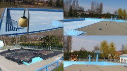 Areál koupaliště Hulín - sdružené snímky