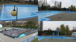 Areál koupaliště Hulín - sdružené snímky