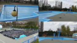 Areál koupaliště Hulín - sdružené snímky