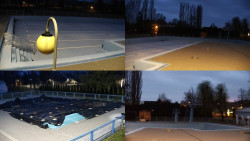 Areál koupaliště Hulín - sdružené snímky