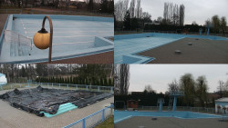 Areál koupaliště Hulín - sdružené snímky