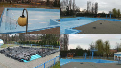 Areál koupaliště Hulín - sdružené snímky