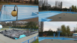 Areál koupaliště Hulín - sdružené snímky