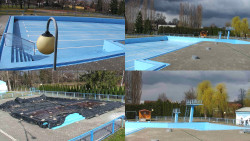 Areál koupaliště Hulín - sdružené snímky