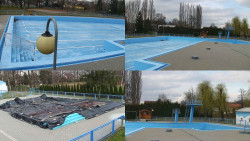 Areál koupaliště Hulín - sdružené snímky