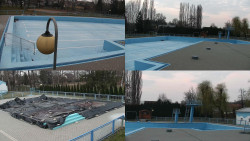 Areál koupaliště Hulín - sdružené snímky