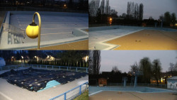 Areál koupaliště Hulín - sdružené snímky