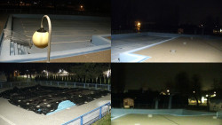 Areál koupaliště Hulín - sdružené snímky