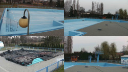 Areál koupaliště Hulín - sdružené snímky