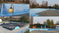 Areál koupaliště Hulín - sdružené snímky