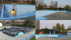 Areál koupaliště Hulín - sdružené snímky