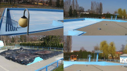 Areál koupaliště Hulín - sdružené snímky