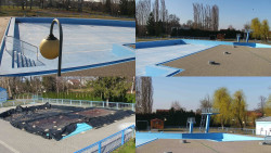 Areál koupaliště Hulín - sdružené snímky