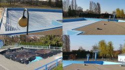 Areál koupaliště Hulín - sdružené snímky