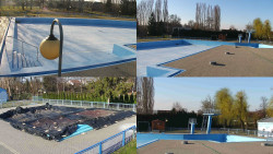 Areál koupaliště Hulín - sdružené snímky