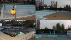 Areál koupaliště Hulín - sdružené snímky