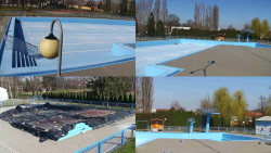 Areál koupaliště Hulín - sdružené snímky