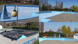 Areál koupaliště Hulín - sdružené snímky