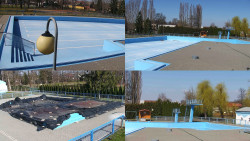 Areál koupaliště Hulín - sdružené snímky