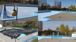 Areál koupaliště Hulín - sdružené snímky