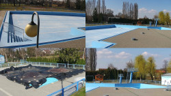 Areál koupaliště Hulín - sdružené snímky