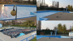 Areál koupaliště Hulín - sdružené snímky