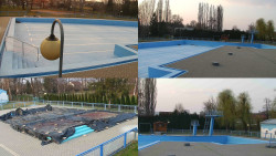 Areál koupaliště Hulín - sdružené snímky