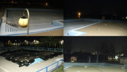 Areál koupaliště Hulín - sdružené snímky