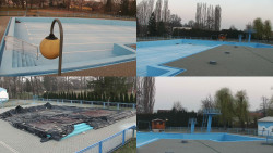 Areál koupaliště Hulín - sdružené snímky