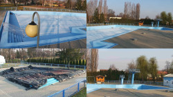 Areál koupaliště Hulín - sdružené snímky