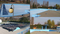 Areál koupaliště Hulín - sdružené snímky