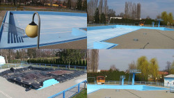 Areál koupaliště Hulín - sdružené snímky