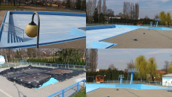 Areál koupaliště Hulín - sdružené snímky