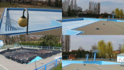 Areál koupaliště Hulín - sdružené snímky