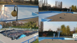 Areál koupaliště Hulín - sdružené snímky