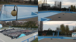 Areál koupaliště Hulín - sdružené snímky