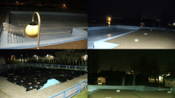 Areál koupaliště Hulín - sdružené snímky