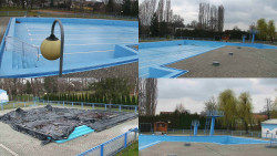 Areál koupaliště Hulín - sdružené snímky