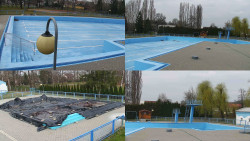 Areál koupaliště Hulín - sdružené snímky