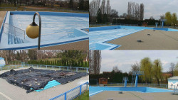 Areál koupaliště Hulín - sdružené snímky