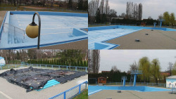 Areál koupaliště Hulín - sdružené snímky